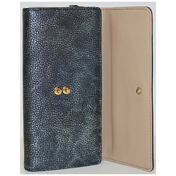 * Cole Haan Envelope Blazer Blue Metallic